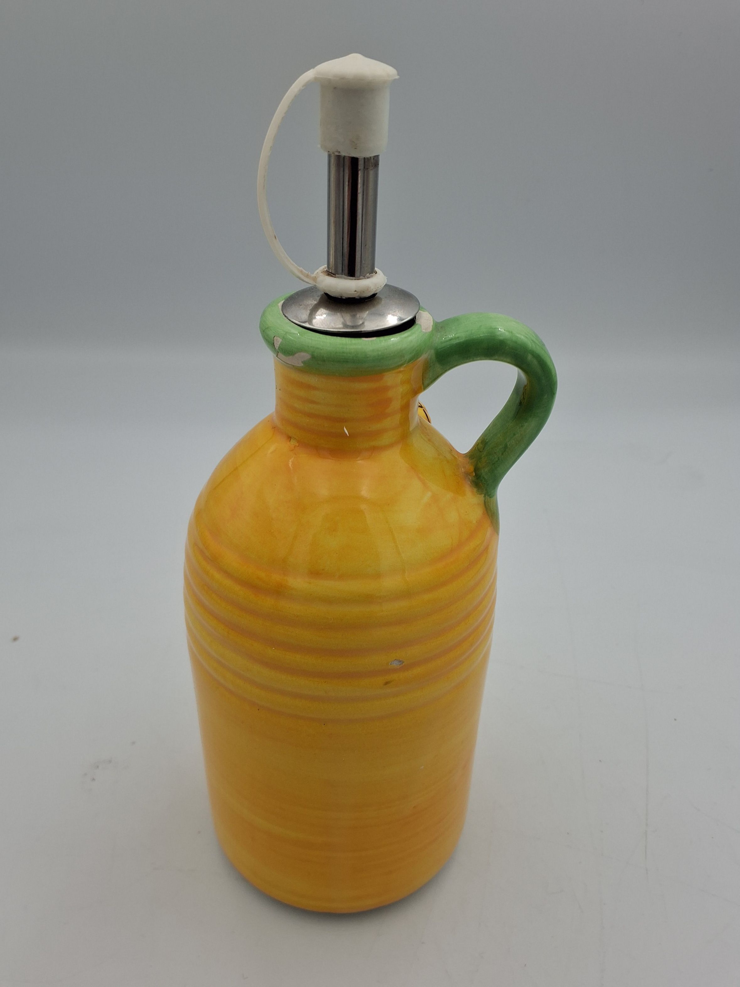 Eddike/vinaigre flaske i keramik
